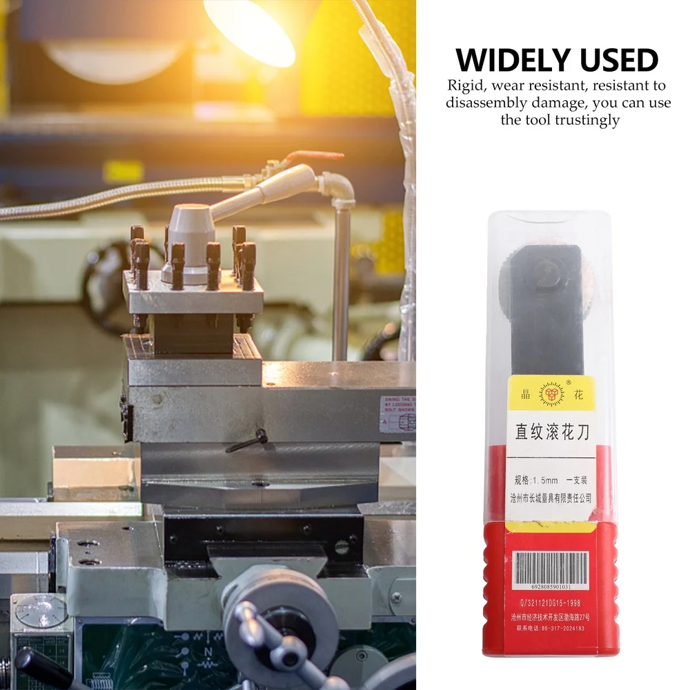 

1 Set Cutter Wheel Knurling Tools Lathe Straight Grain Knurling Tool Set