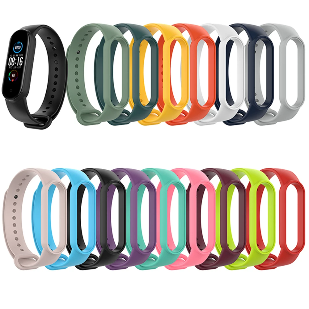 

Watch Band Silicone Wristwatch Strap Bracelet Belt for Mi Band 6/6 NFC