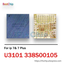 10pcs/Lot IC Codec U3500 338S00105 CS42L71 For iPhone 6S 6SP 7 7plus Big Main Audio IC Chip 338S00105 U3101 Replacement Parts