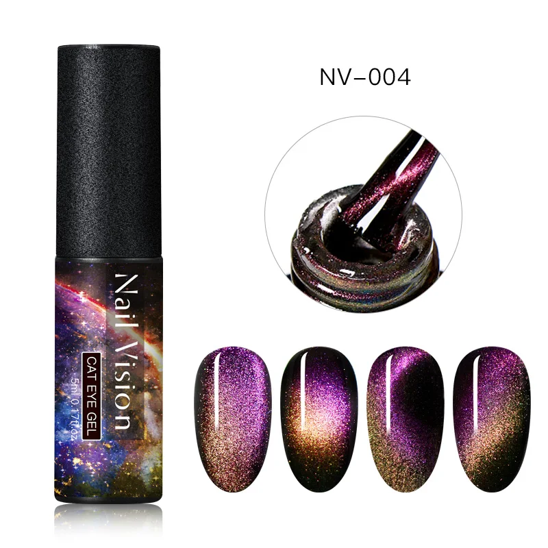 AAS07703 Nail Vision 9D Galaxy Cat Eye гель-Хамелеон Гель для ногтей длительный Galaxy Star эффект кошачьих глаз замачивается УФ/светодиодный - Цвет: AAS07703