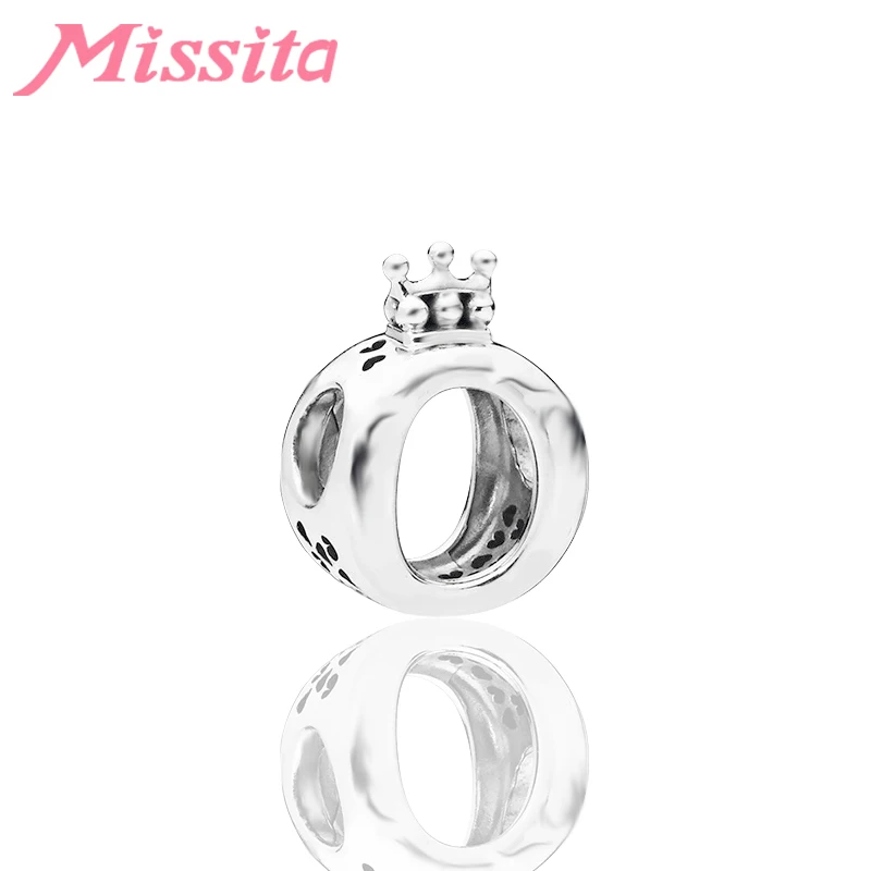 MISSITA 2019 новые модные большие отверстия Корона Бусины Подходит для брендового