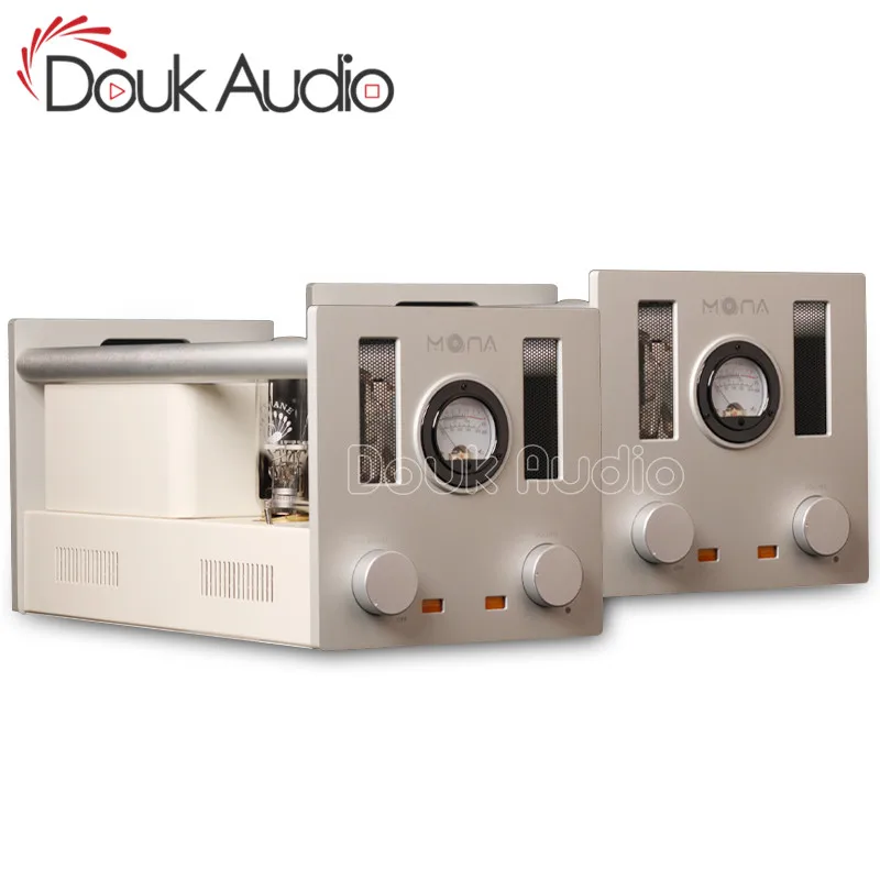 Douk аудио высокого класса моно блоки 300B Push 845 вакуумный ламповый усилитель HiFi Встроенный усилитель мощности