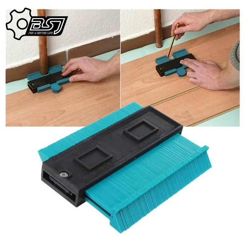 

Shape Gauge Duplicator Profile Duplication Gauge Contour Template Plastic Contour Copy Duplicator Measuring Tool