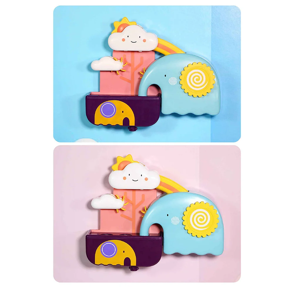 

Baby Bath Toy Water Game Spray Shower Elephant Mushroom Model Pipeline Faucet For Kid Swimming Bathroom Bird Tree House Set