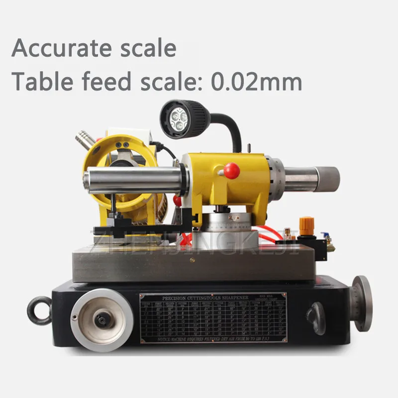 Goedkoop 220V/380V End Gezicht Side Edge Balhoofd Frees Slijpmachine Spiraal Industrie Frees Reparatie Grind Apparatuur