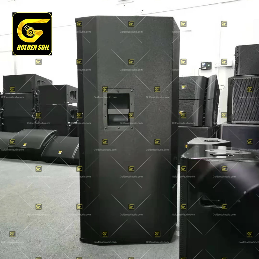 Goldensoil audio SRX725 двойной 15-дюймовый Полнодиапазонный динамик мощный