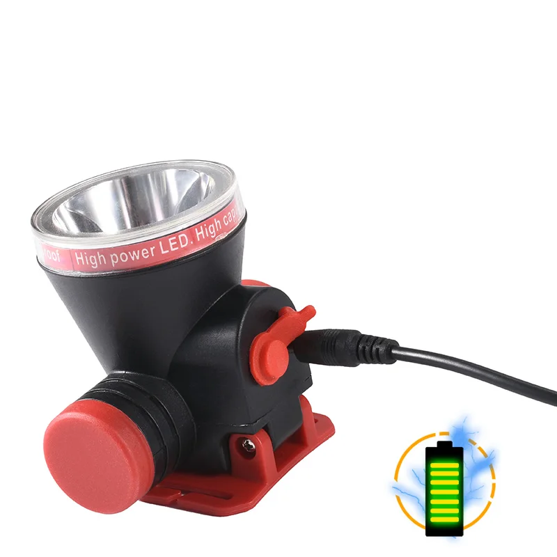 GIJOE светодиодный налобный фонарь водонепроницаемый пластиковый корпус 2000LM