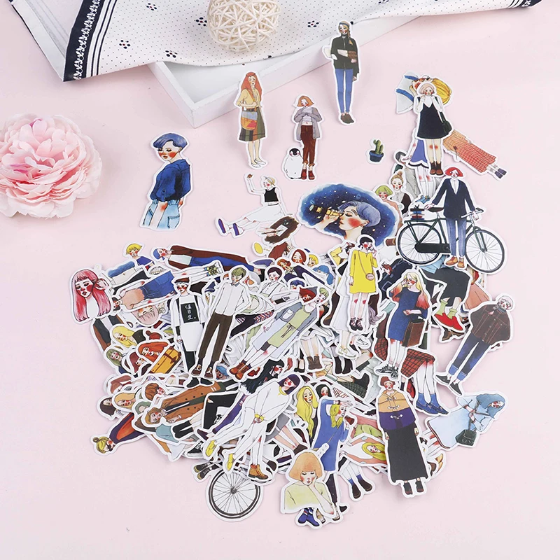 

281pcs/lot Stickers Lovely Girls Kawaii Scrapbooking Sticker For Laptop Notebook Kids Toys Girls DIY Diary Decoration