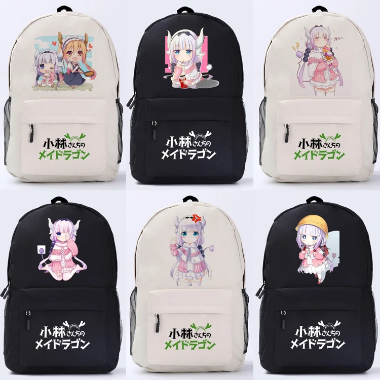 Аниме Miss Kobayashi's Dragon Maid японский аниме периферийный производный рюкзак унисекс