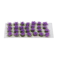 8mm self adhesive static grass tufts wargame terrain sheet flower cluster grass tufts railway static flower scenery model