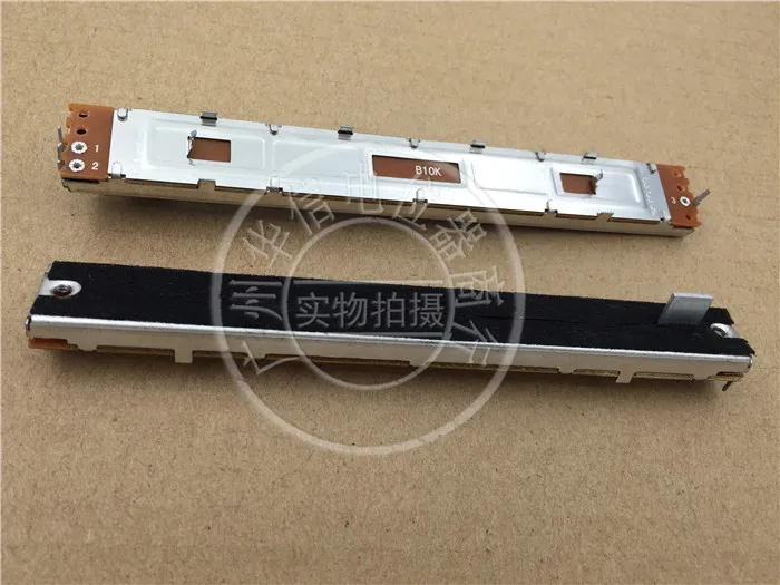 1 шт. SC1009N B10K прямое скольжение, акустическое искусство LIVE4 fader, Длина ручки 8 Мб