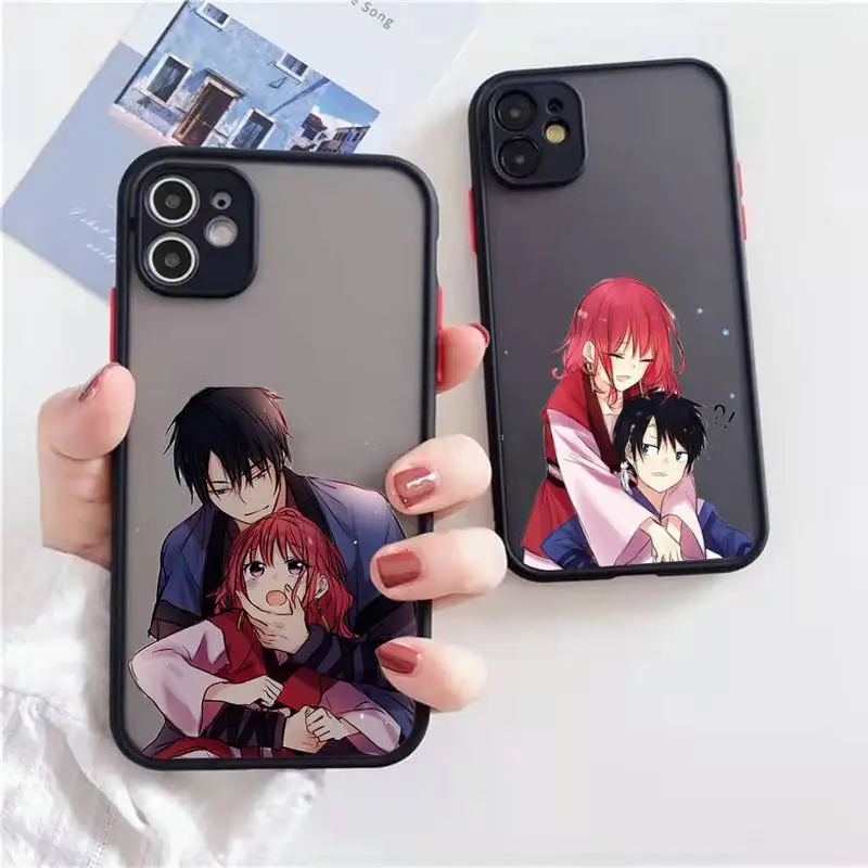 

Akatsuki No Yona of the Dawn Phone Case matte transparent For iphone 7 8 11 12 13 plus mini x xs xr pro max cover