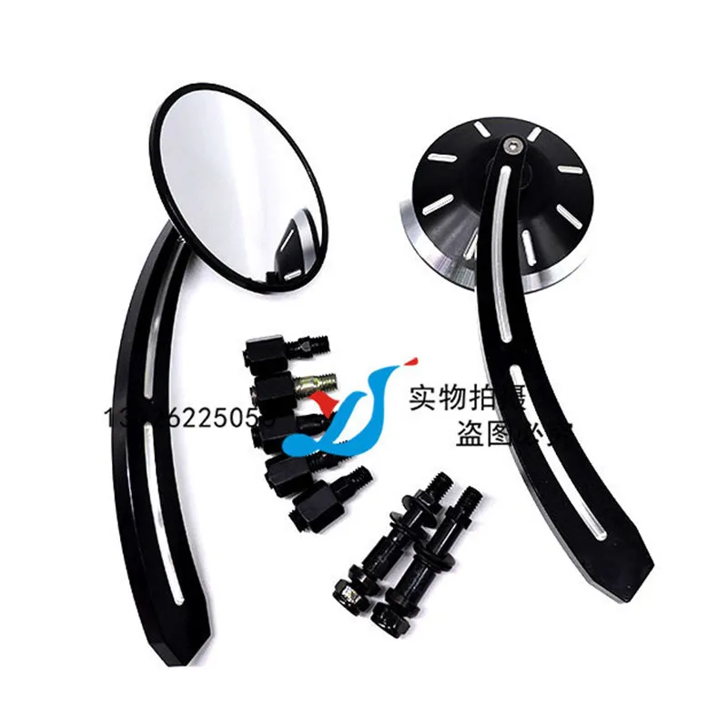 round metal CNC motorbike parts moto mirrors for harley Street750 Road Glide Special prince cruise mirror motorcycle rearview | Автомобили