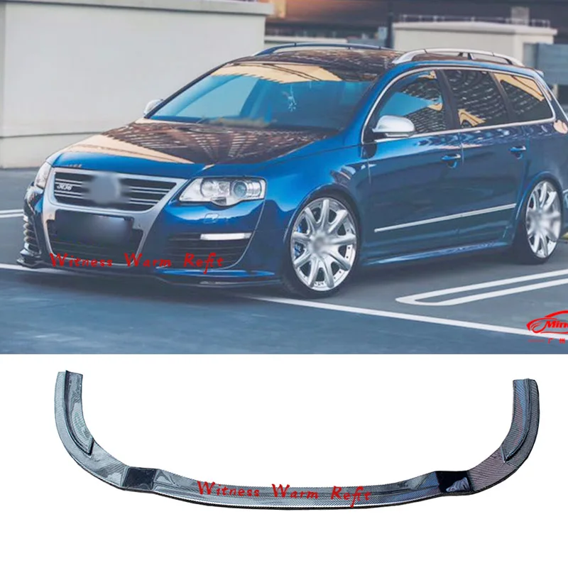 Высококачественный спойлер для переднего бампера из углеродного волокна