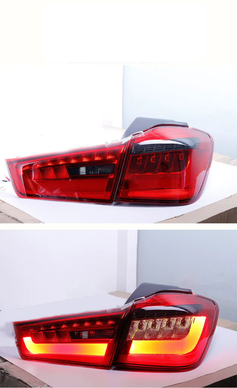 

Rear lamp Tail light assembly for Mitsubishi ASX 13-18 LED driving lights brake lights автомобильные товары