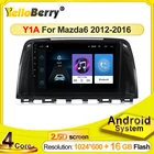 Автомагнитола 2 din с GPS, Wi-Fi, 2 + 32 ГБ, Android, мультимедийный видеоплеер для Mazda 6 GL GJ 2012, 2013, 2016, 2017, DVD