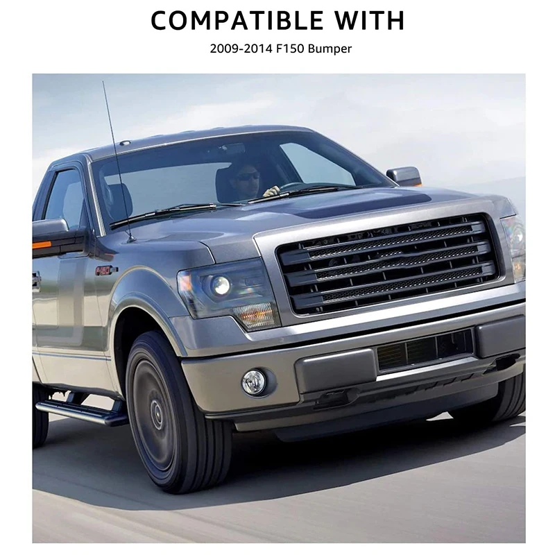 Защитные накладки для переднего бампера Сменные крышки Ford F-150 2011 2012 2013 2014 левый и