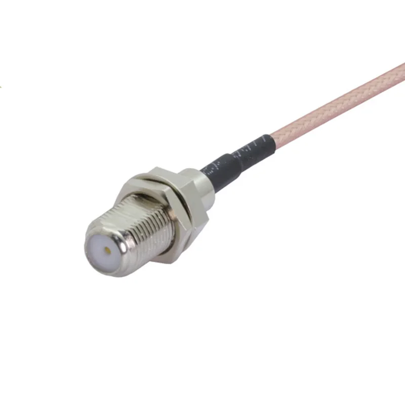 2 шт. F гнездовой разъем для SMB правый угол кабель RG316 Pigtail Jack RF коаксиальный