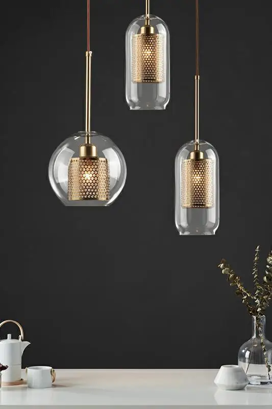 Ресторан люстра Северная Европа оригинальность Личность дизайнер барная стойка