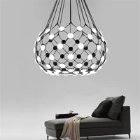 modern chess pieces led pendant lights globe pendant lamp luminaire white acrylic lampshade living room bedroom light fixtures