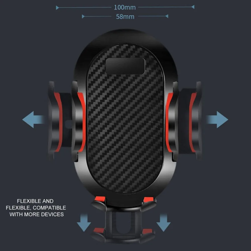 Multifunction Car Phone Holder Dashboard Windshield Mount Holder Stand 360 Rotation Navigation Stand Universal for Cellphones