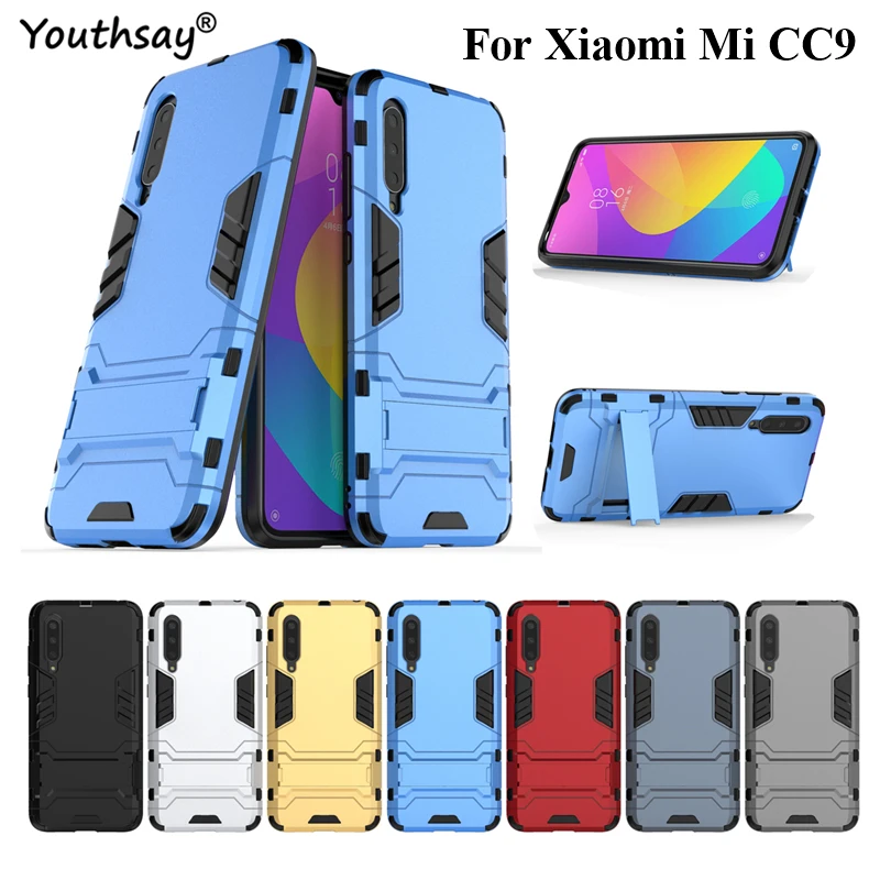 

Чехол для Xiaomi Mi 9 Lite, жесткий Роскошный чехол-держатель для телефона с роботом, противоударный чехол для Xiaomi Mi 9 Lite, чехол для Xiaomi Mi 9 Lite 6,39 дюйм...