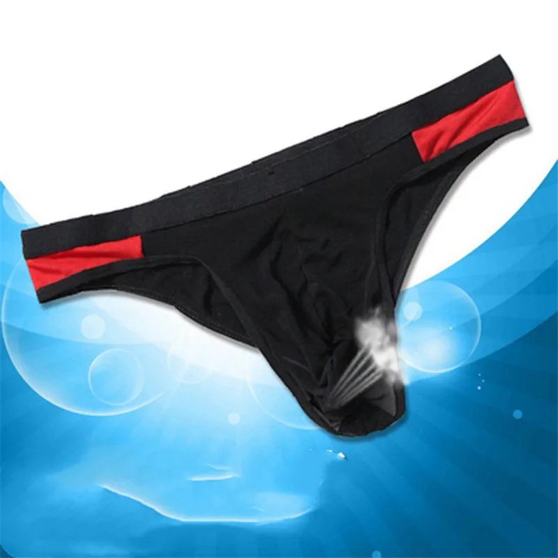 Трусы-стринги мужские сетчатые с вентиляцией в подарок на день Святого Валентина