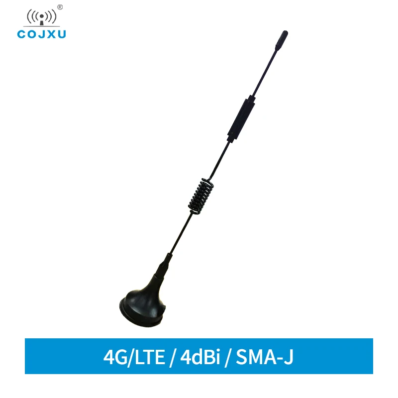 

4dBi Magnetic Antenna 4G/LTE GSM GPRS WCDMA SMA-J 4G/NB-IoT Full Band Coverage Industrial Equipment CojxuTX4G-XPL17-150