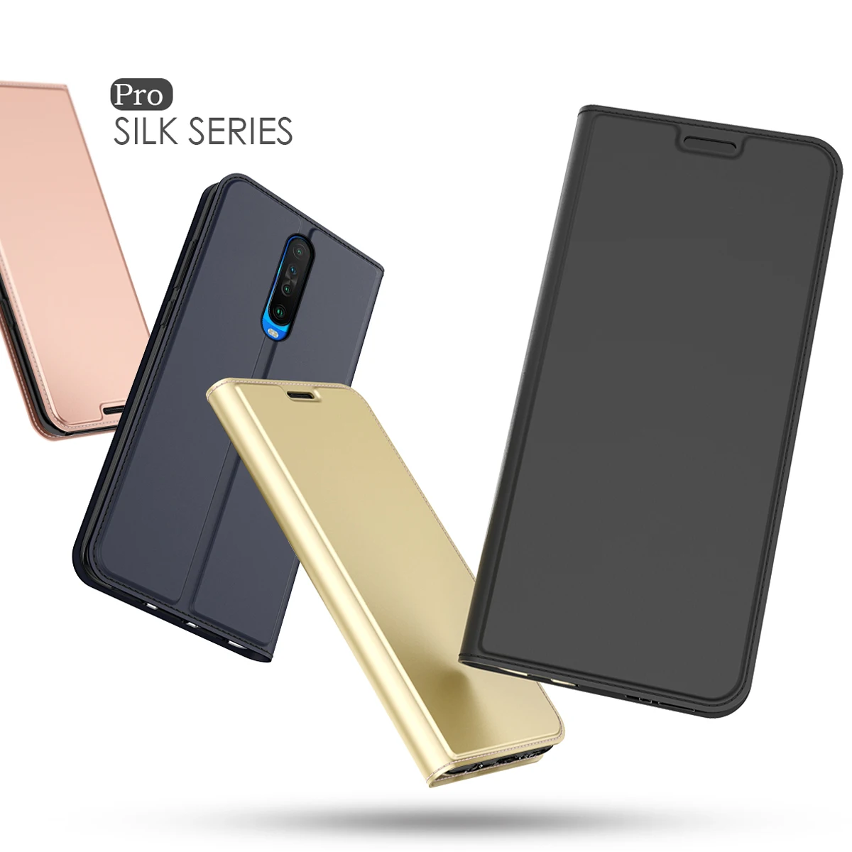 Для Xiaomi Redmi K30 5G чехол из искусственной кожи ударопрочный флип-чехол с магнитной