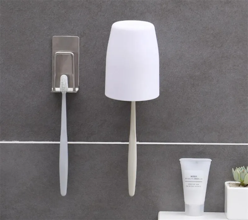 2 шт. держатель для кружек и зубной пасты|Держатели зубных щеток пасты| |