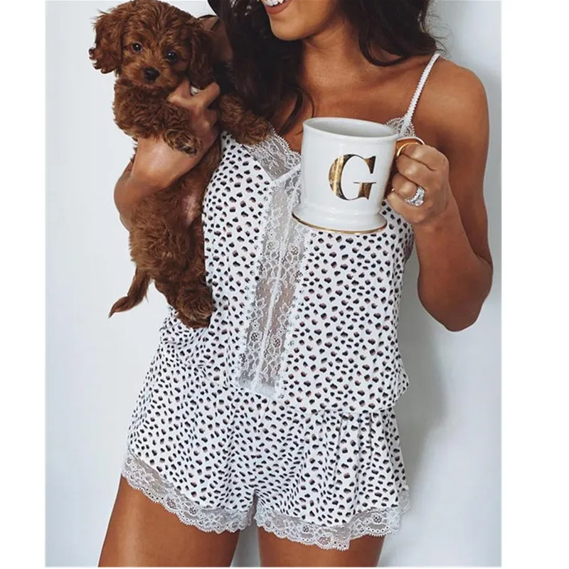 Женский комбинезон без бретелек повседневный свободный праздничный кружевной