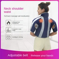 neck massager shoulder to shoulder shoulder weeks pounding knead shoulder neck shoulder waist cervical heating apparatus shawl