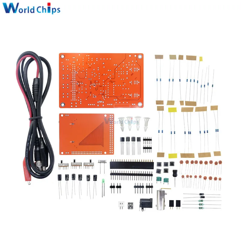 Цифровой осциллограф DIY Kit 2," tft diy части для осциллографа делая Электронный диагностический инструмент Обучающий набор