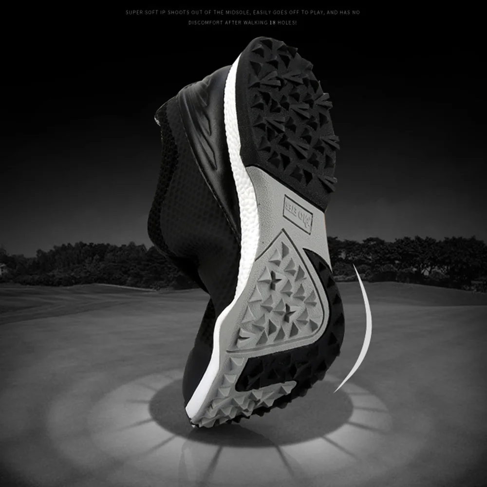 Кроссовки PGM XZ119 мужские сетчатые дышащие Нескользящие водонепроницаемые