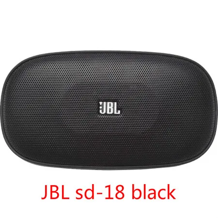 JBL sd-18 black JBL sd-18 беспроводной bluetooth динамик мини Портативная Подключаемая карта аудио телефон внешний плеер usb флэш-накопитель TF карта fm-радио - Цвет: JBL sd-18 black