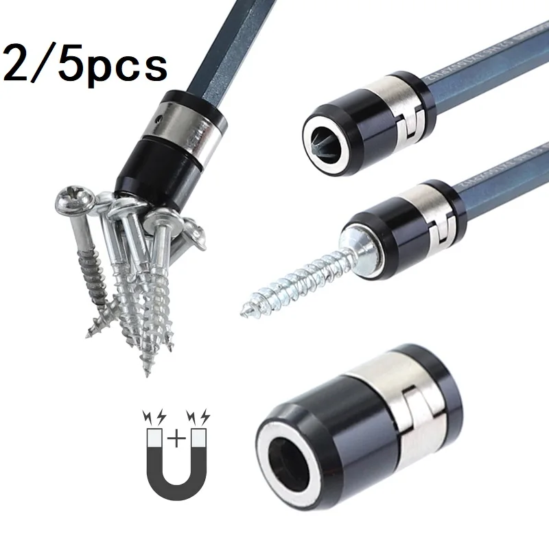 

Removable Magnetizer Ring Magnetic Steel For 6.35mm Screwdriver Bit Spare Part