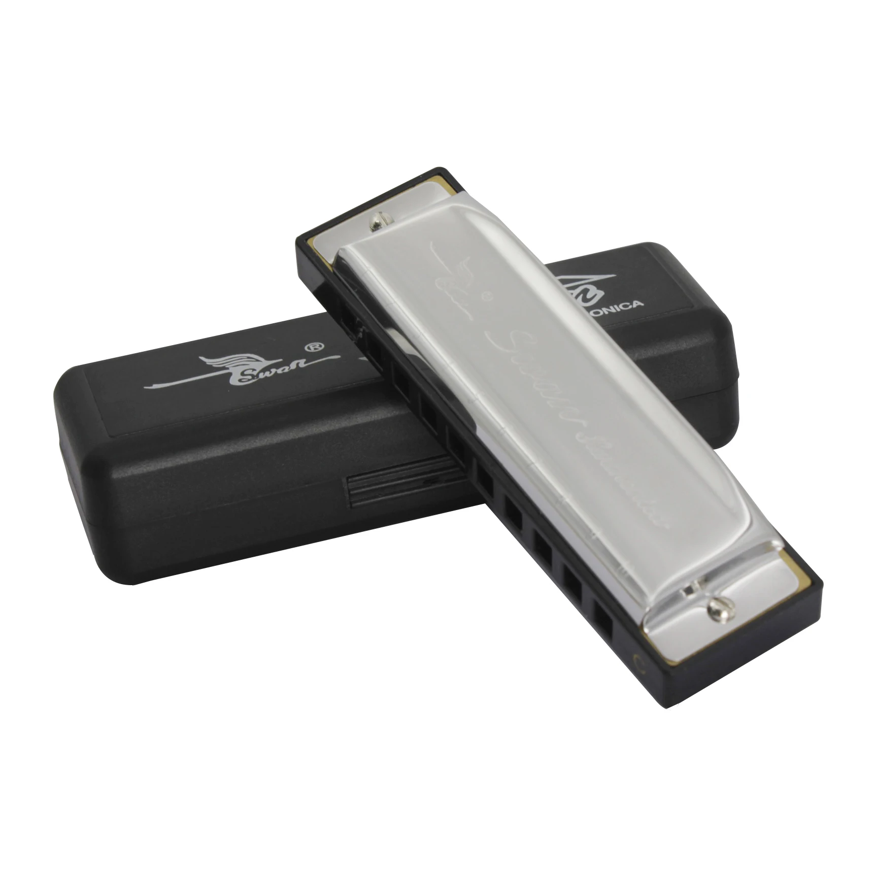 Губная гармошка Swan SW1020 7 диатоническая c 10 ю отверстиями 20 тонов звучания