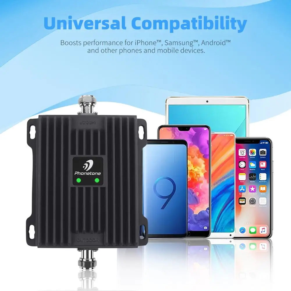 4G lte Amplifier Dual Band 800/2600MHz For Cellular Signal Booster 65dB Repeater With Magnet+Omni Antennas Fullset | Мобильные