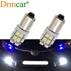 Лампа заднего освещения для багажника, 2 шт., T11, Ba9s, T4W, 3528, 20smd, датчик светодиода, 12 В