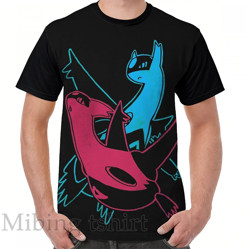 Футболка Мужская/женская с забавным принтом топ круглым вырезом и коротким