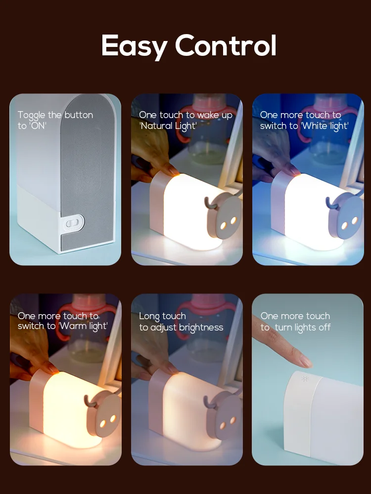 Светильник светодиодный с Usb-зарядкой и украшением для спальни | Освещение