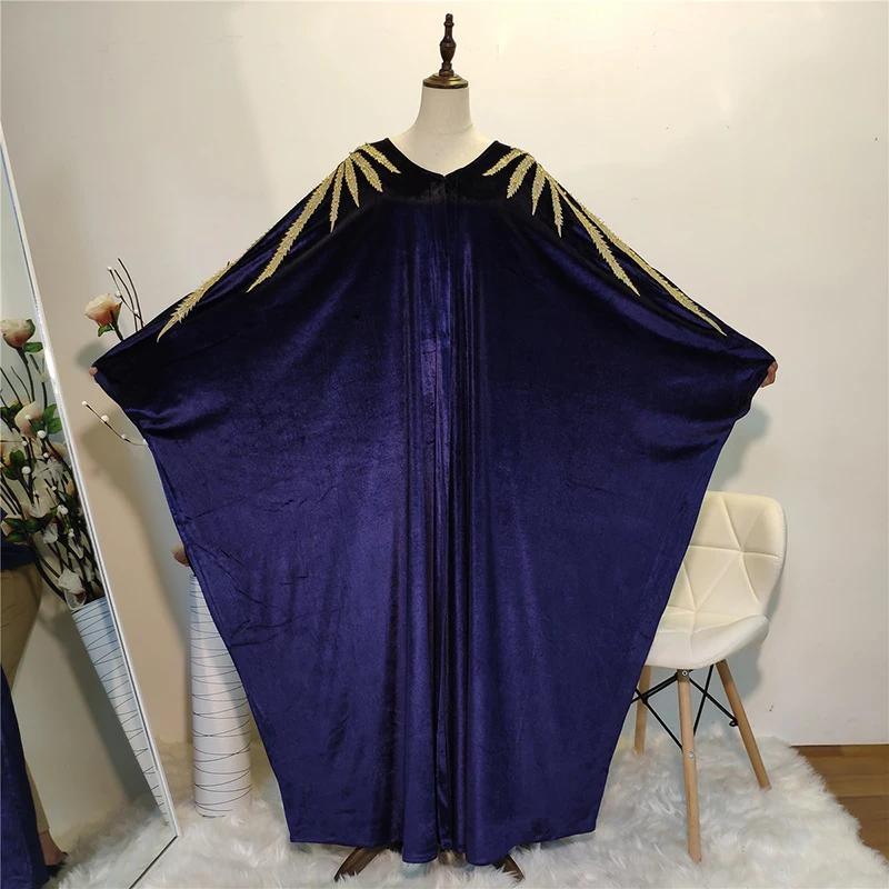 Velvet Abaya Kimono Terciopelo Mujer Hijab Muslim Dress Women Turkish Dresses Islam Clothing Saudi Caftan Dubai Kaftan Djellaba