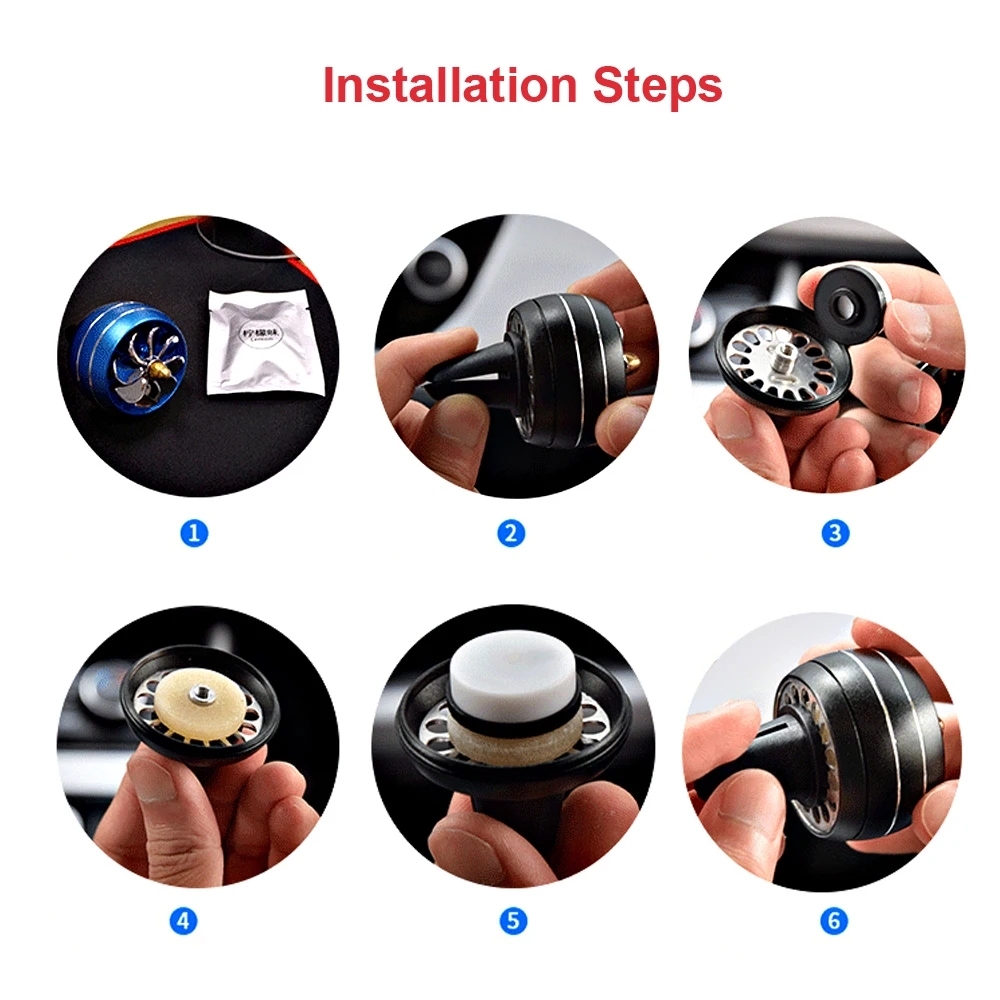 Автомобильный освежитель воздуха для духов автомобильный вентилятор зажим