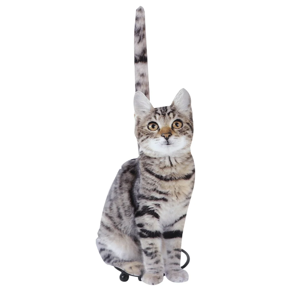 

1pc Lovely Cat Shaped Free Punch Roll Paper Rack Iron Paper Shelf Iron Paper Storage Shelf For Toilet Home Roll Paper