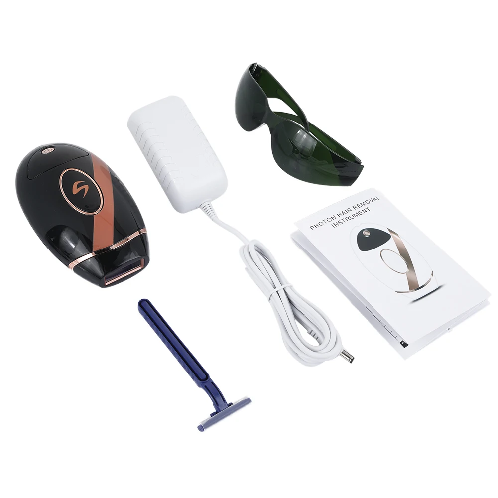 Мини Ручной IPL лазерный эпилятор 600000 депилятор аппарат для всего тела лица
