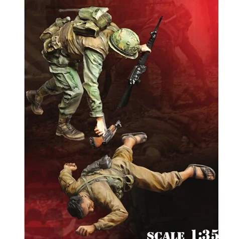 

1/35 Resin Model Figure GK, Military theme ，Unassembled and unpainted kit
