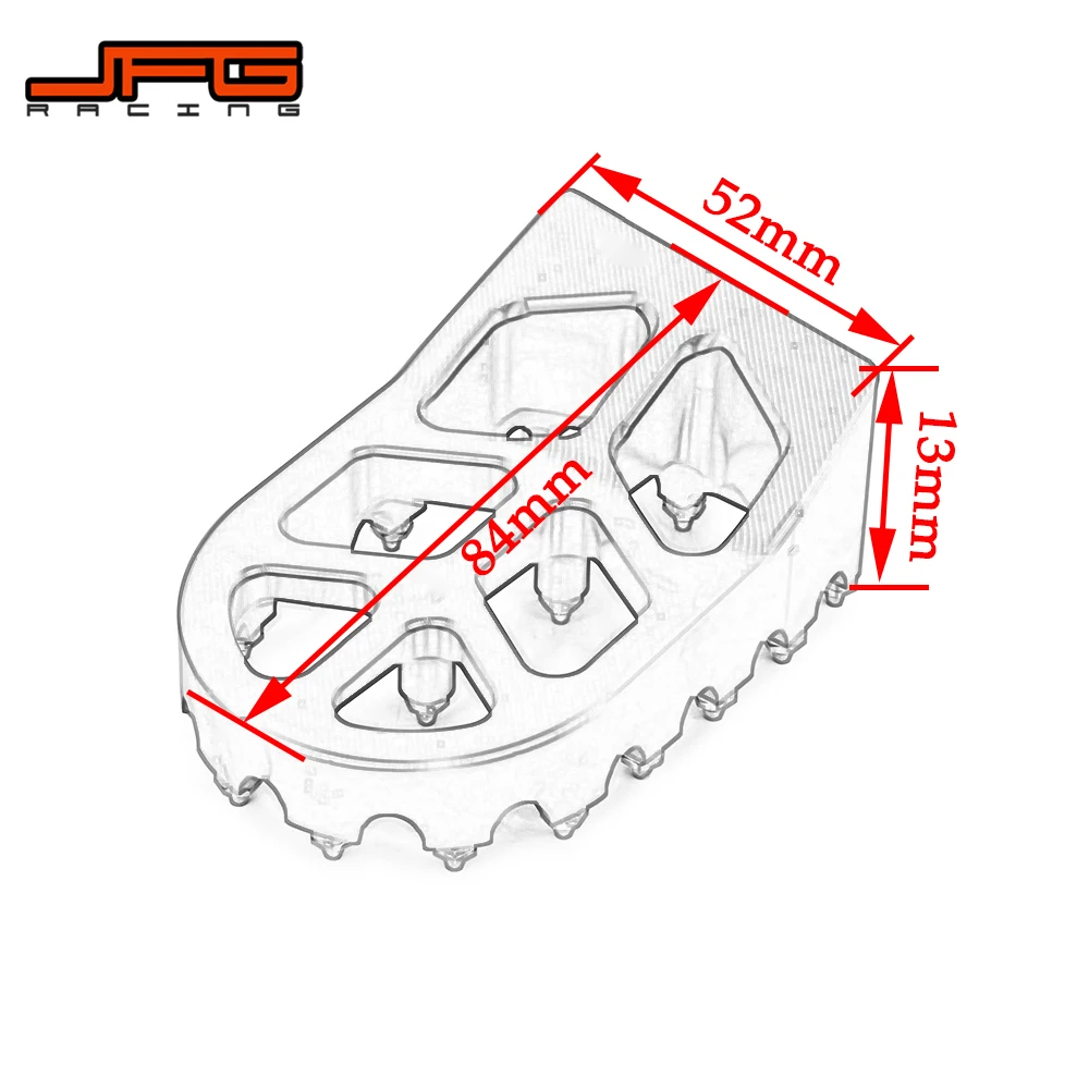 Мотоцикл с ЧПУ подножка подножки колышки педали для HONDA CR125 CR250 CRF150R CRF250R CRF250X CRF450R CRF450X CRF250L CRF250M