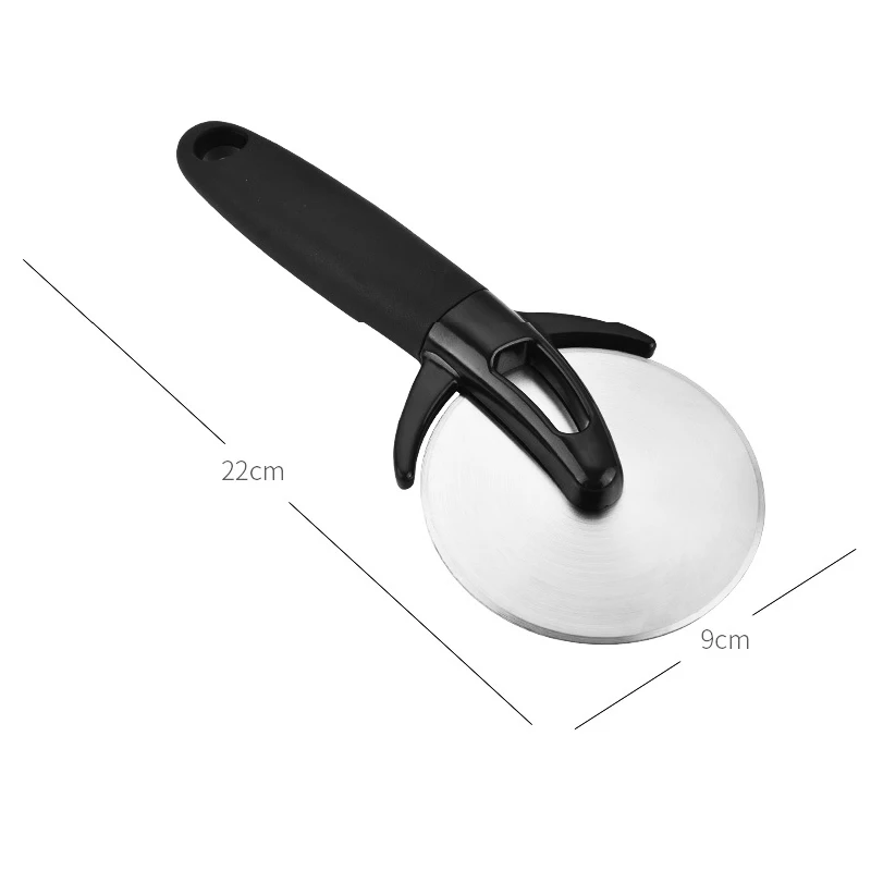 Нож для пиццы Wind Flower нержавеющая сталь с защитным рукавом Круглый выпечки хлеба