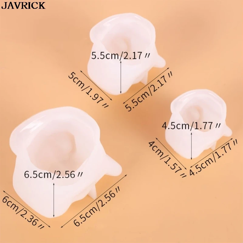 

3Pcs Silicone French Bulldog Epoxy Resin Molds DIY Casting Mold for Craft Art Making Resin Home Table Decoration Handmade Tools