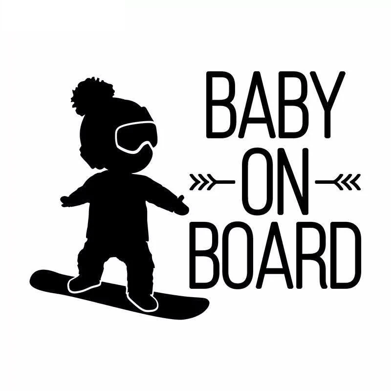

30123# Various Colors/Sizes funny baby on board car sticker vinyl decal waterproof stickers on truck bumper rear window